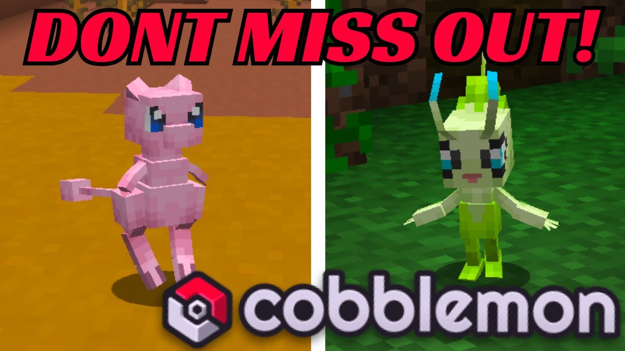 How To Get Mew & Celebi EASILY In Cobblemon!