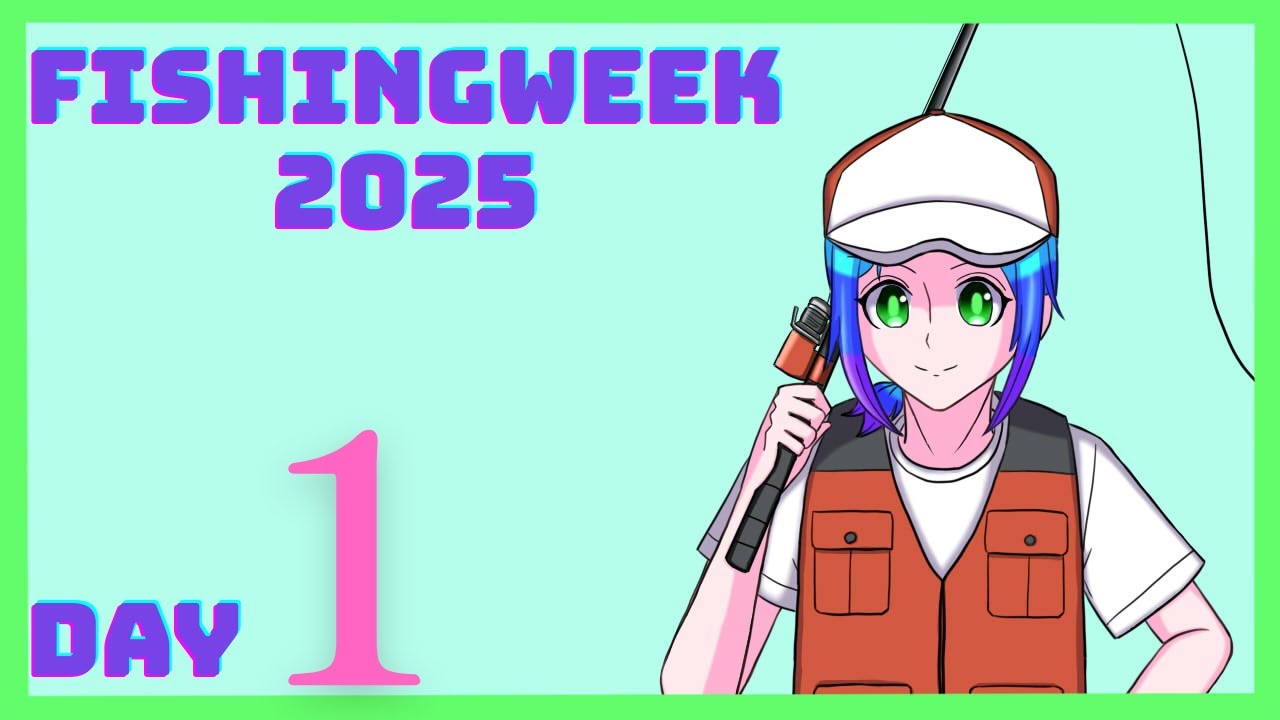 【ポケモンFRLG】釣りウィーク2025(Fishing week 2025)~Day1~