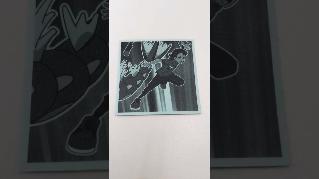 ポケモン　Pokemon　ウエハースチョコ　ダイゴの色違いのメガメタグロス　#shorts