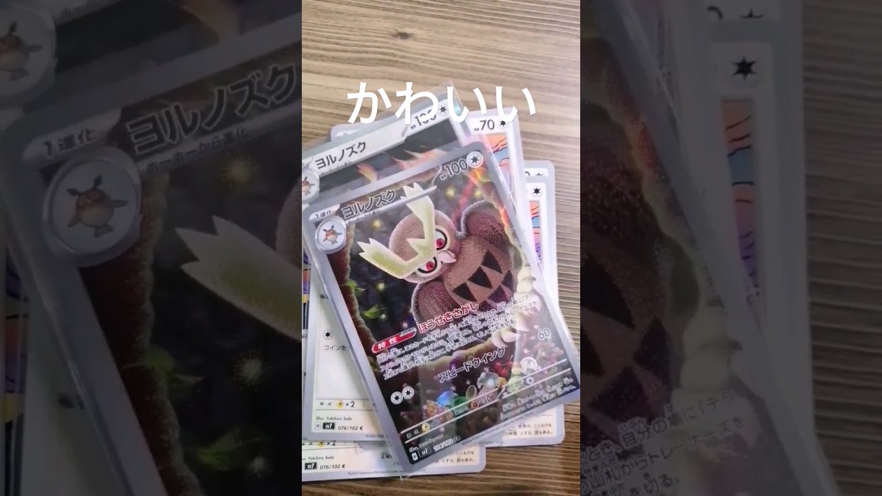 かわいい #ポケモンカード #ポケカ #ステラミラクル #ホーホー#ヨルノズク#ポケモン #お気に入り #お気に入り紹介 #バズれ