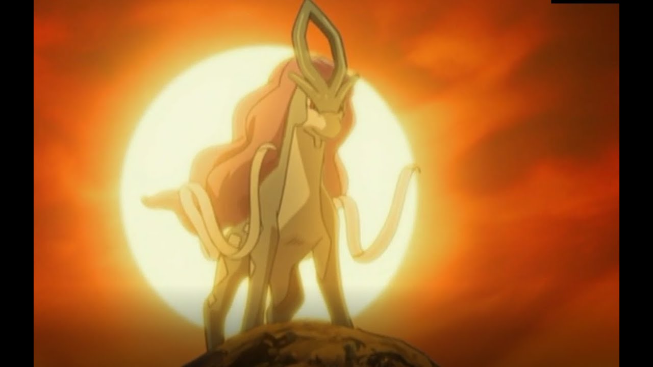 スイクン　サトシ救出シーン