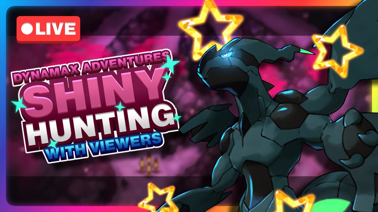 🔴LIVE🔴 SHINY DYNAMAX ZEKROM RAIDS WITH VIEWERS!!! | Pokemon Shiny Hunting LIVE