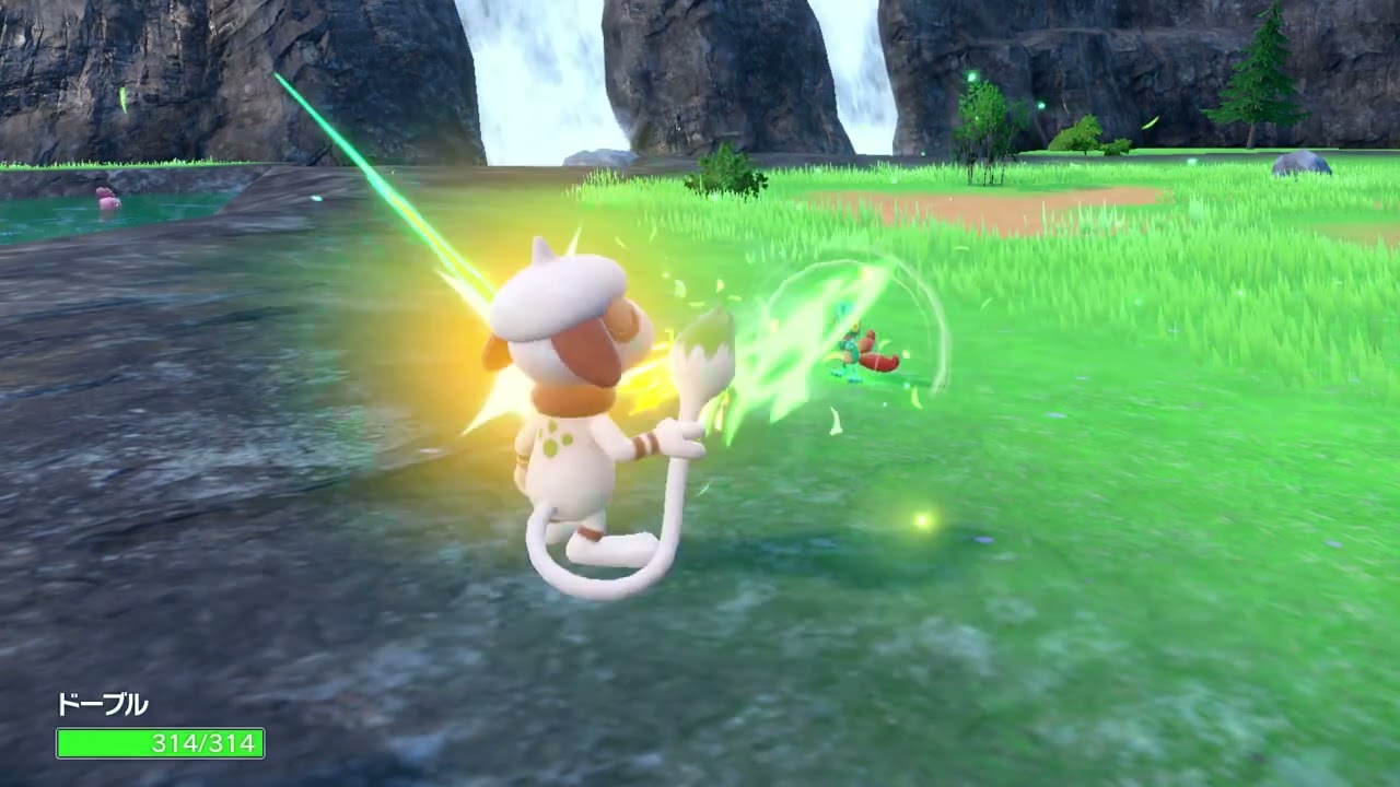 色違いキモリ遭遇シーン　その2【ポケモンSV】