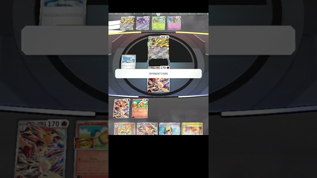 Thphlosion Vs Gholdengo ex #pokemon #gameplay