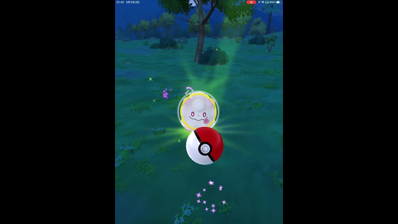 【ポケモンGO】ハニー＆クリームタイムチャレンジ：ペロッパフ(1/2)　スペシャルリサーチ完了！