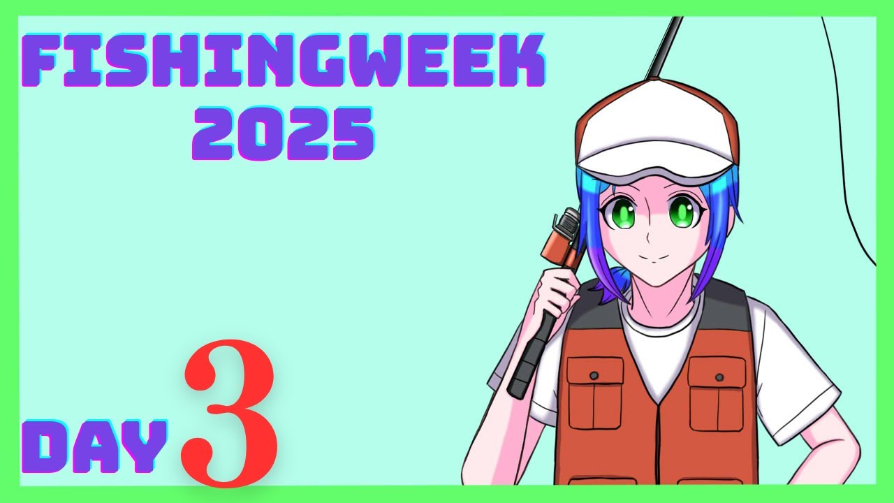 【ポケモンFRLG】釣りウィーク2025(Fishing week 2025)~Day3~