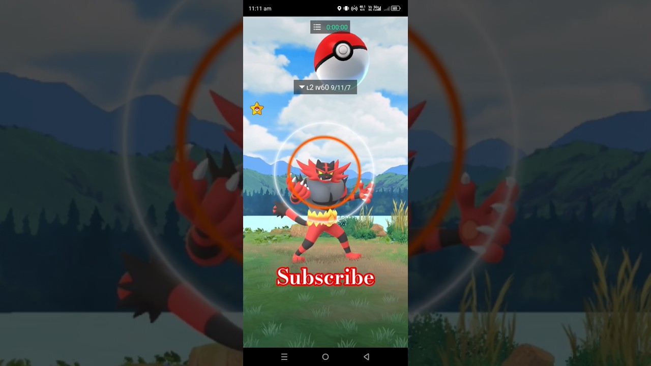 Finally 🎉wild full evolution Pokemon Incineroar in pokemon go #soparstart #pokemongo #pokemon