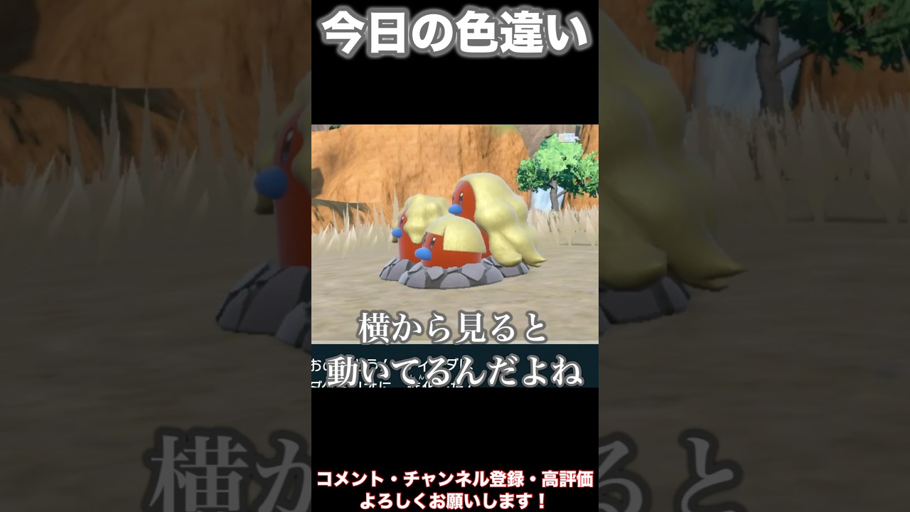 色違いアローラディグダGET#shorts #shortvideo #short #pokemon #ポケモンsv #色違い　#ゲーム実況