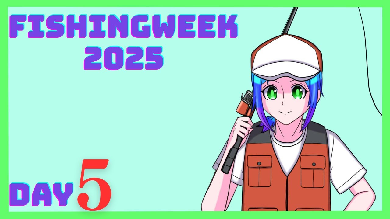 【ポケモンFRLG】釣りウィーク2025(Fishing week 2025)~Day5~