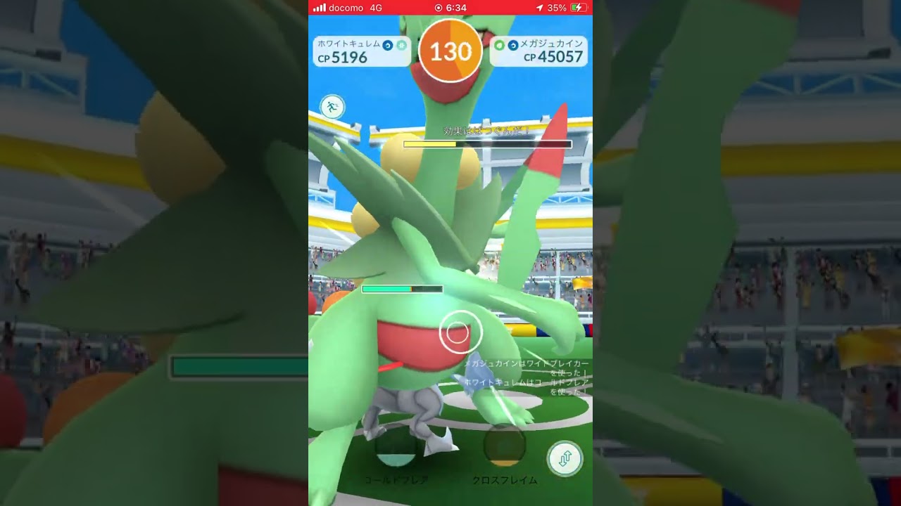 ポケモンgo メガジュカインソロレイド