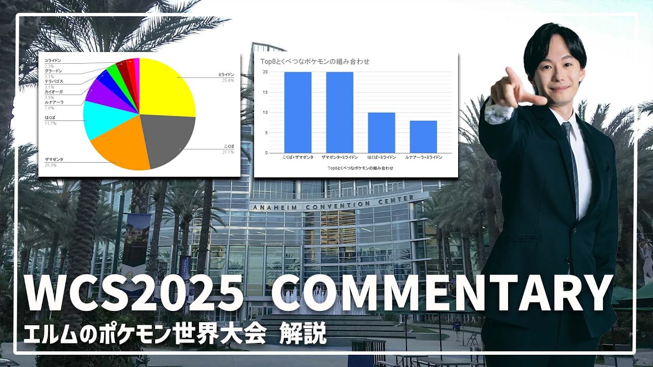 【世界大会直前】WCS2025の環境・注目選手紹介！【#ポケモンSV 】