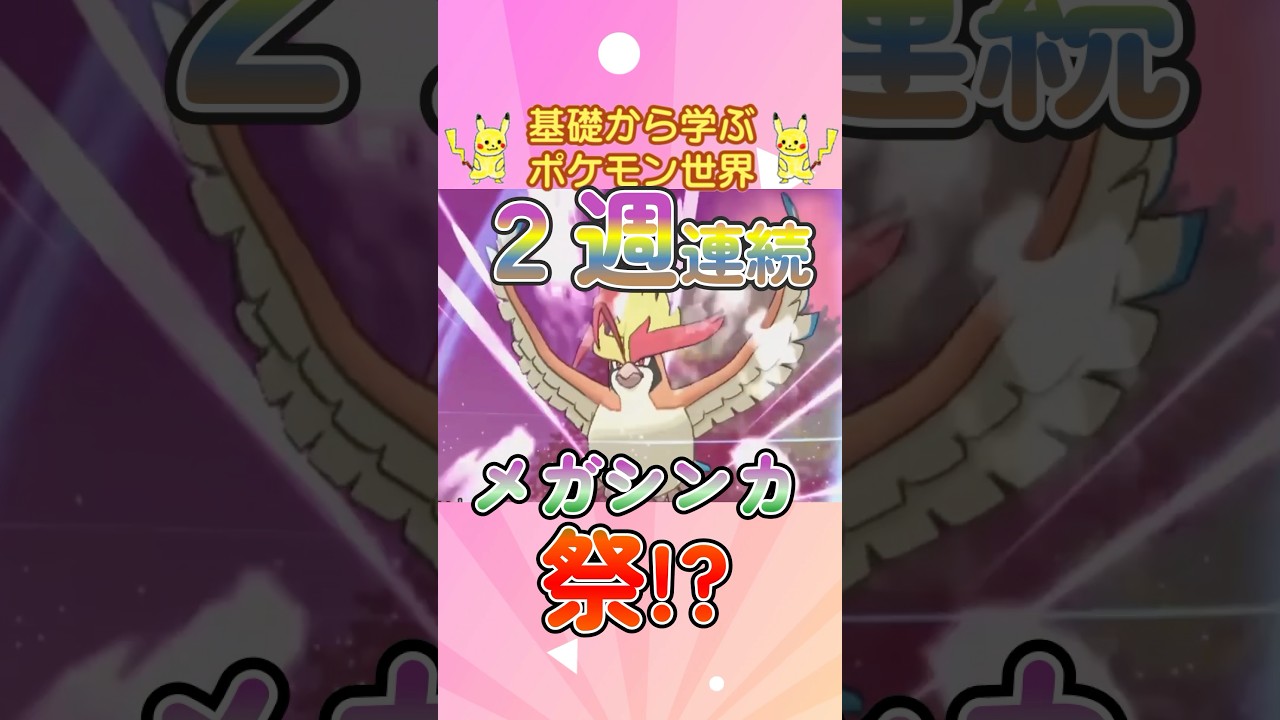 【ポケモン解説】1分で紹介！メガピジョット！【イケメンヘアー】 #ポケモン #ポケモンsv #ポケモンgo #1分で分かる #shorts #ピジョット#メガピジョット