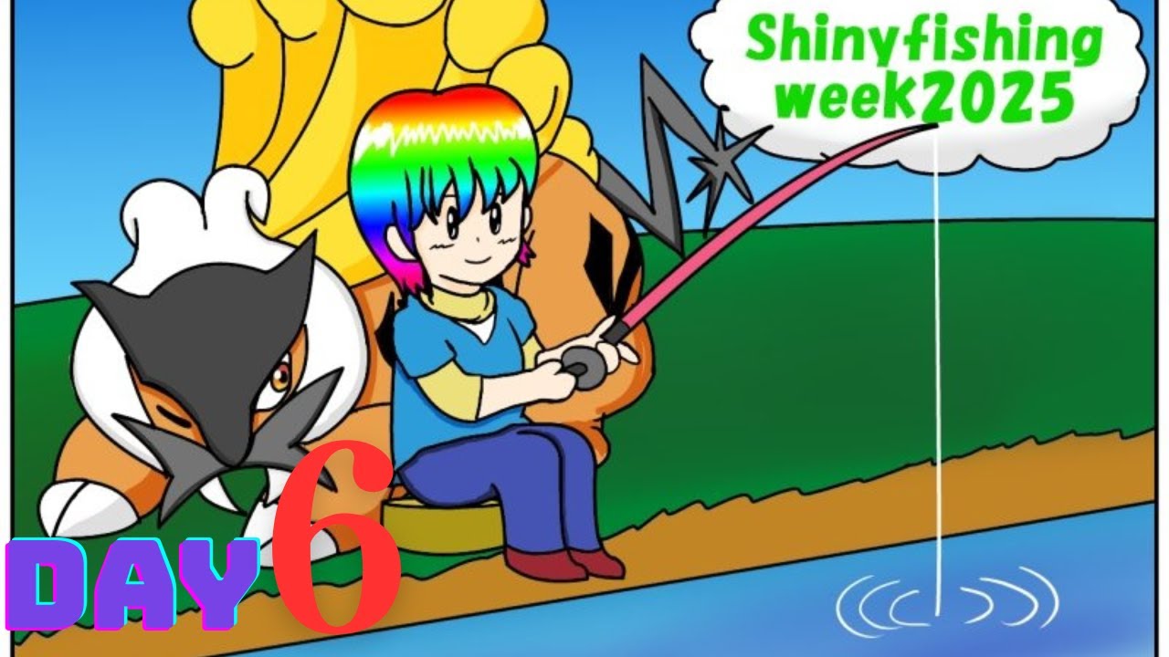 【ポケモンFRLG】釣りウィーク2025(Fishing week 2025)~Day6~