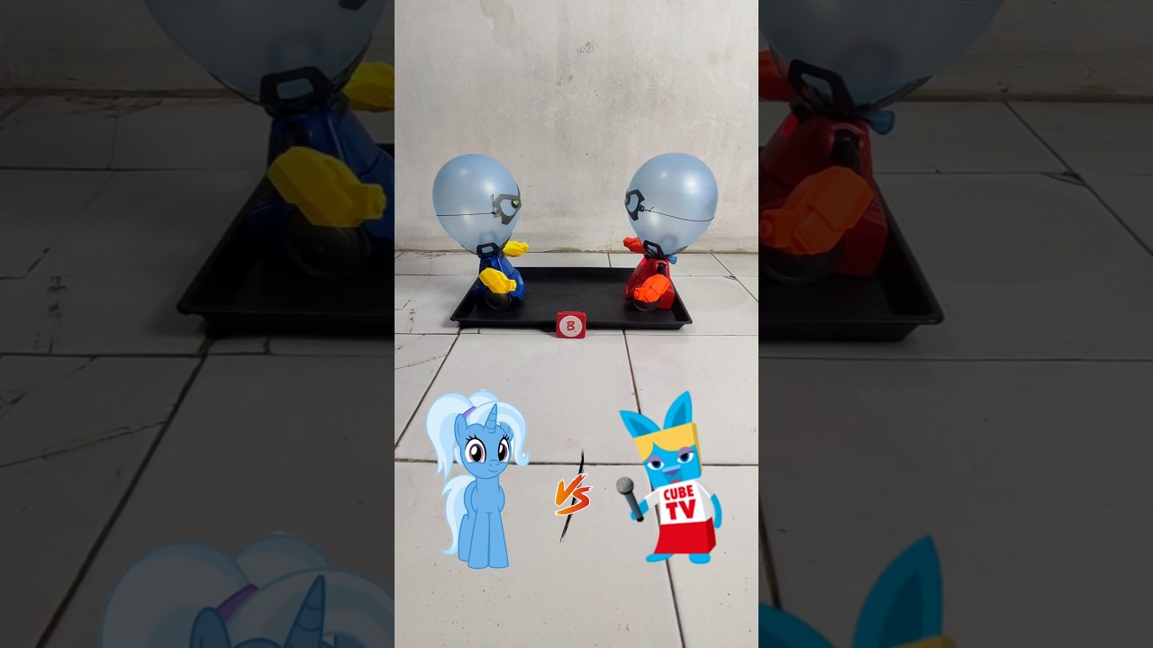 バルーンファイトでトリクシー・ルラムーンVSミス・ラッキー 🥊 Trixie Lulamoon VS Miss Lucky in Balloon Fight ASMR