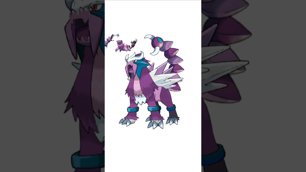 エンテイ＋ドラピオン合成。蠍獅子マンティコア　#ポケモンフュージョン #改造ポケモン  #伝説のポケモン #最強ポケモン #色違いポケモン