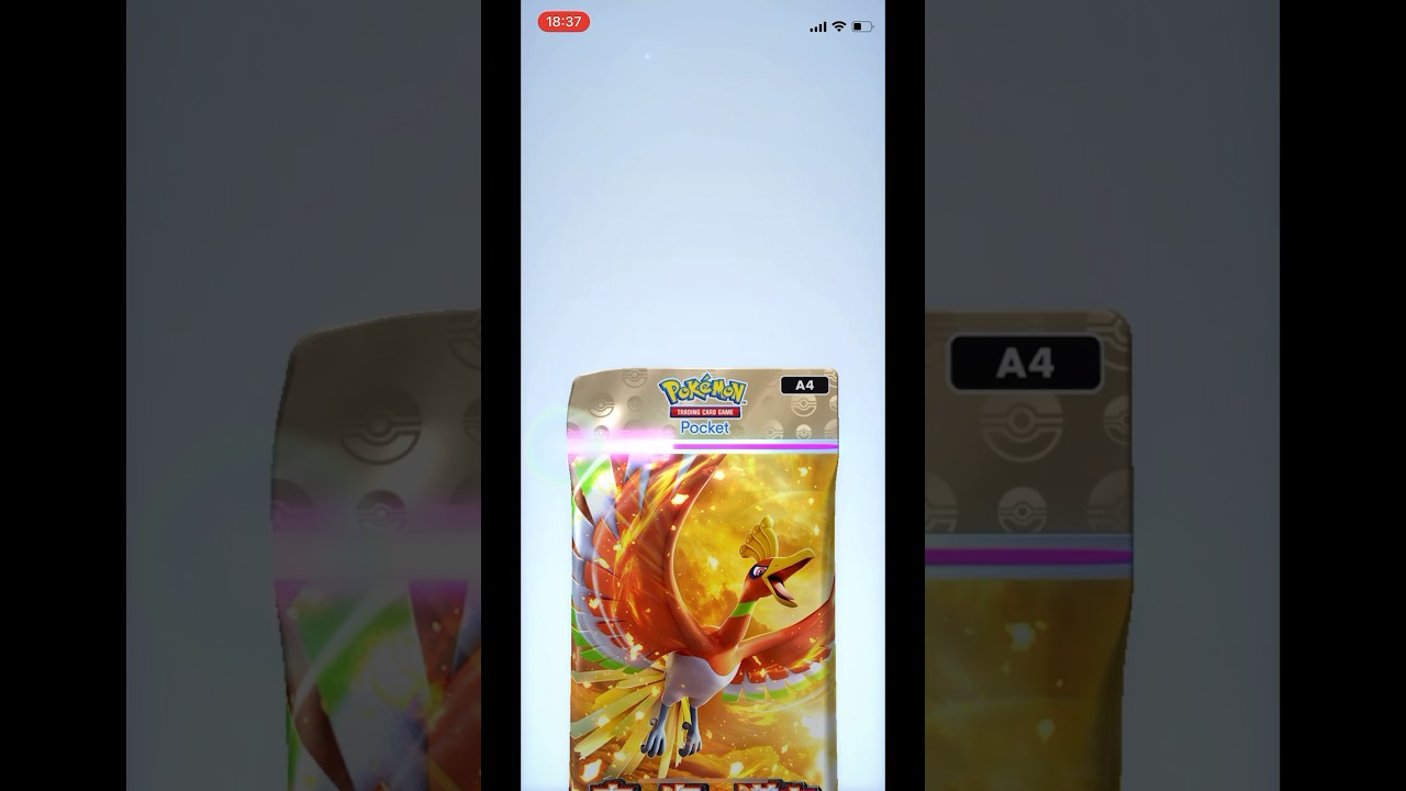 ポケポケ〜、ホウオウパック開封動画🎥ムウマージ色違いゲット👻