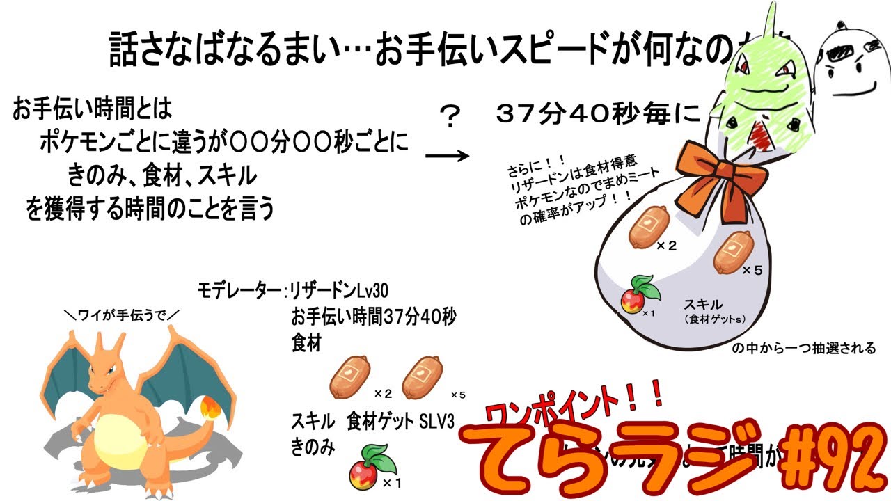 てらラジ＃92 ポケスリ講座 ガチ勢になろう　#ラジオ #雑談しませんか #ポケスリ #ポケモンスリープ