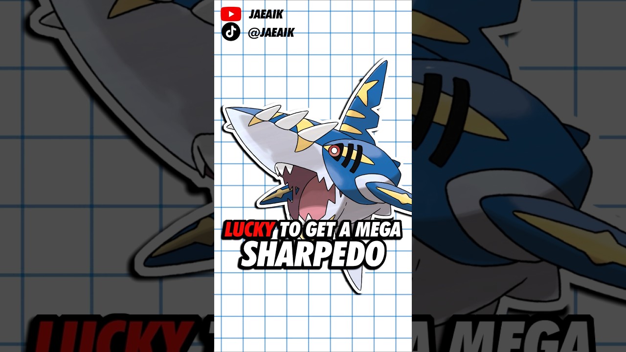 Lucky Bro Got One, Mega Sharpedo #jaeaik #pokemon #megaevolution #sharpedo #megasharpedo