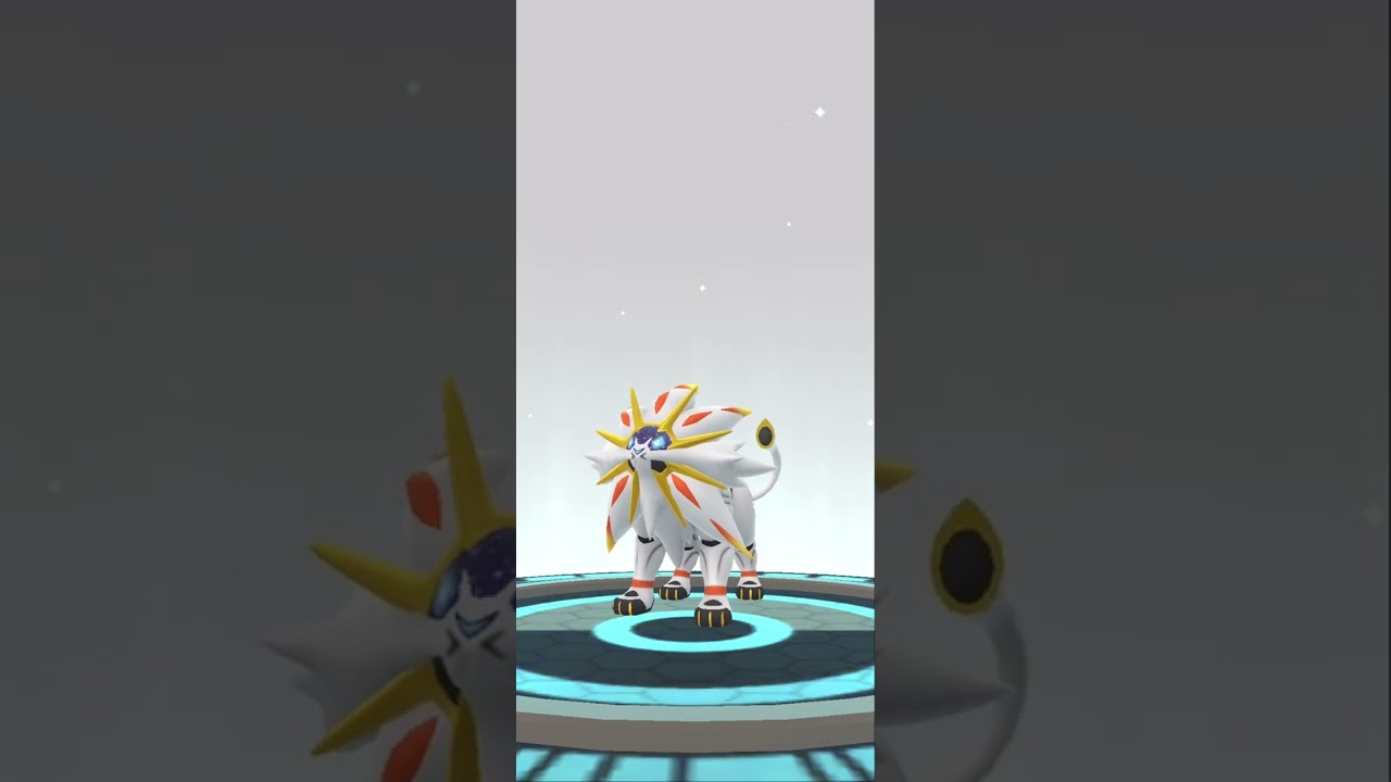 【Pokémon GO】Cosmoem → Solgaleo Evolve 🔥