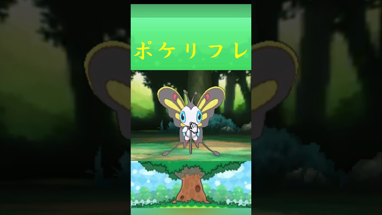 ポケモン アゲハント ポケリフレ ポケパルレ #ポケモン #Pokemon  #3DS #ポケモン技 #ポケモンsv #ポケモン #ふれあい #キャンプ #カレー #サンドイッチ #ピクニック