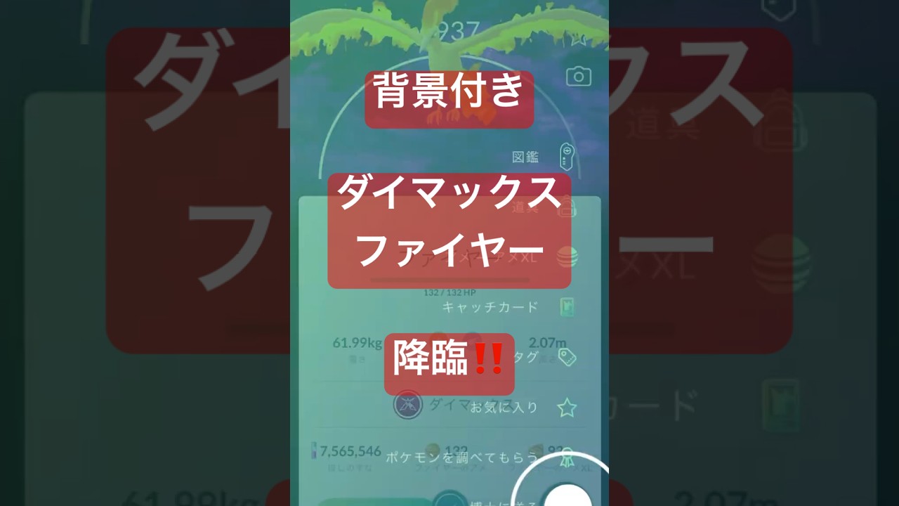 【紫黒の空】ファイヤーのダイマックスレイドバトル参戦動画#ポケモンgo #pokemongo