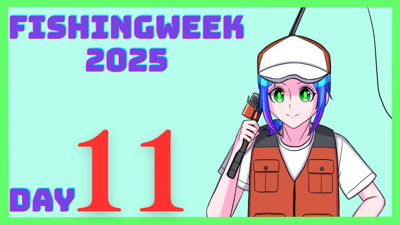 【ポケモンFRLG】釣りウィーク2025(Fishing week 2025)~Day11~
