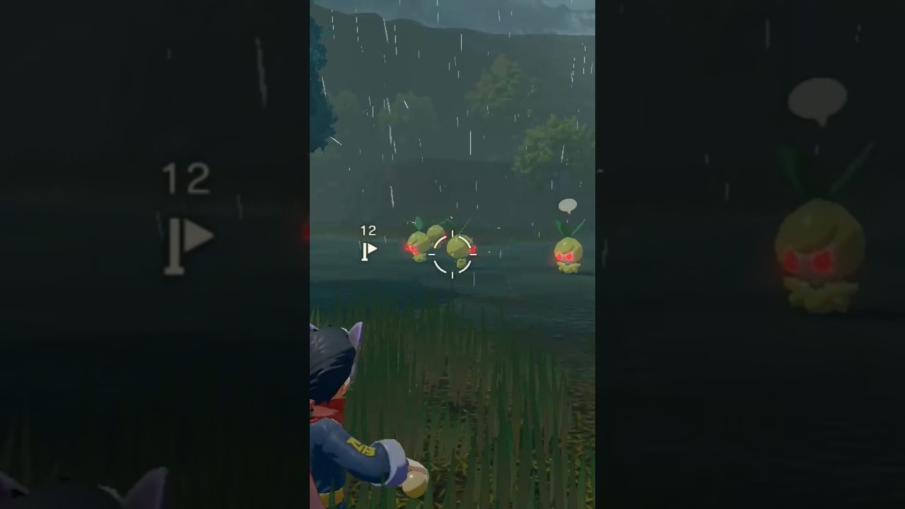 色違い？色違い！？間違い探し系色違いチュリネ親分【ポケモンレジェンズアルセウス】#ポケモン #pokemon #色違い #shorts