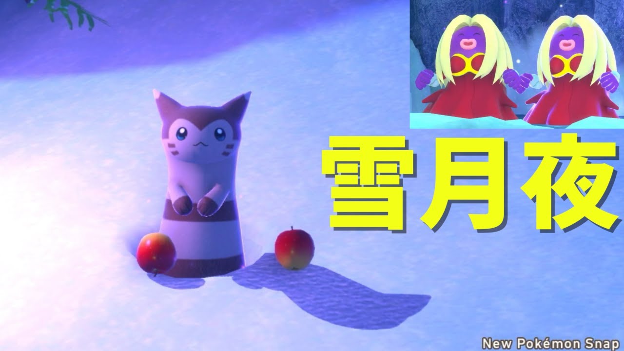 ルージュラのステージ⁉ 夜の雪原に潜入！【Newポケモンスナップ】♯16