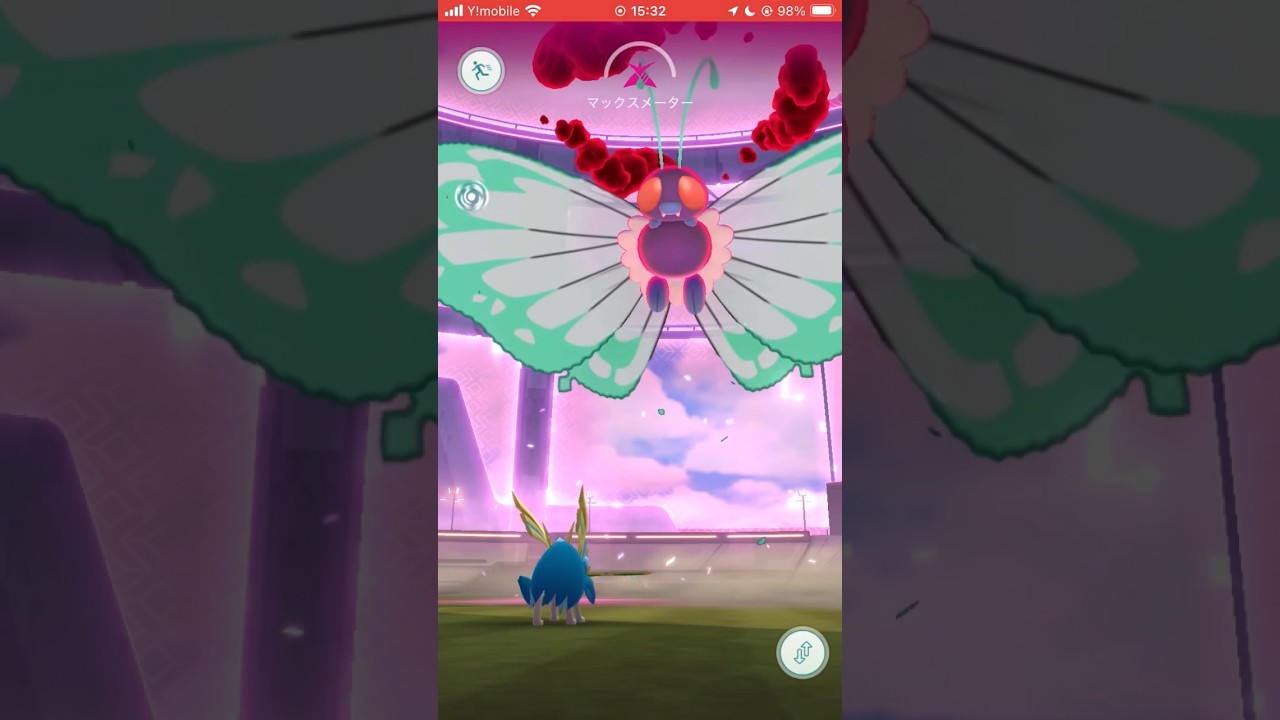 【ポケモンGO】キョダイマックスバタフリー 回収