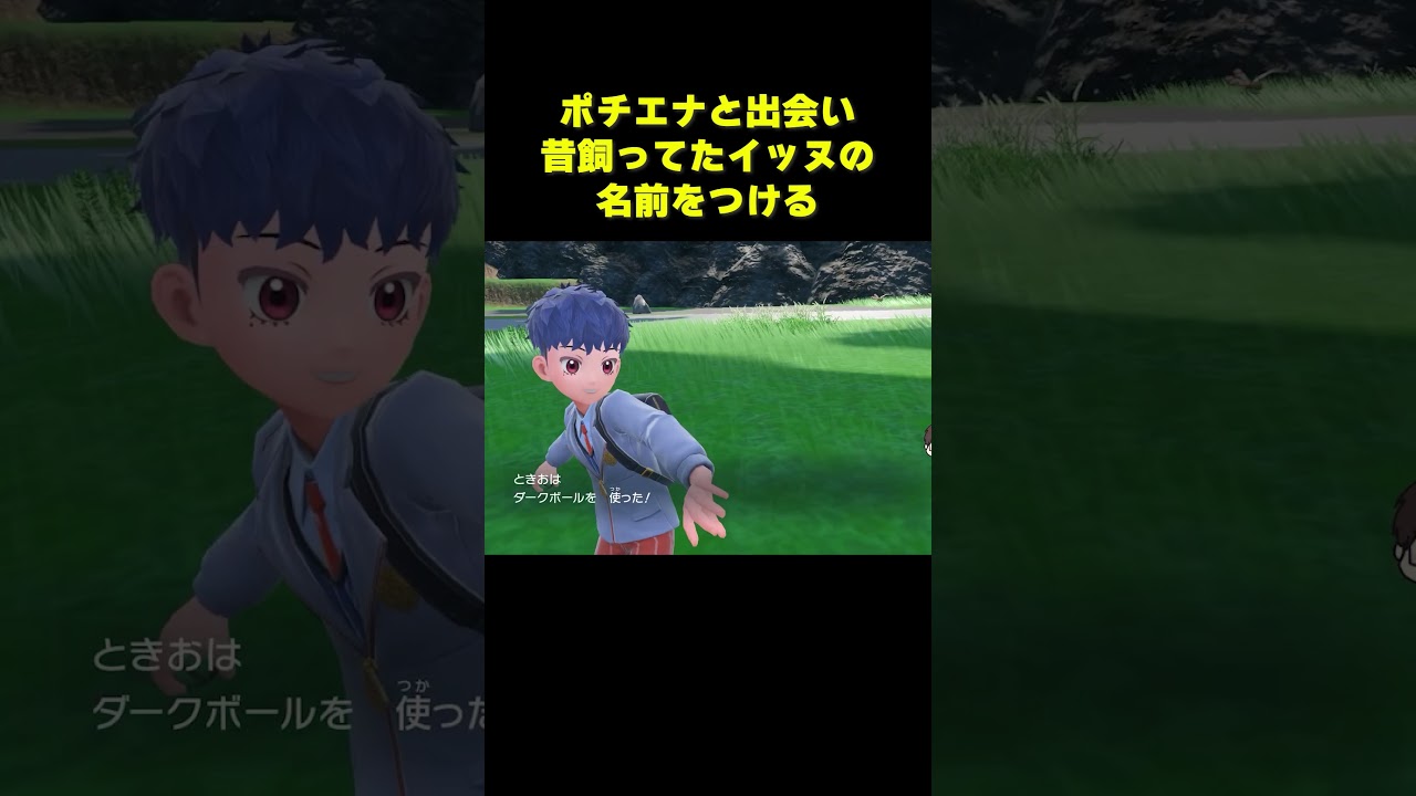キタカミの里で出会ったポチエナに愛犬の名前を付ける｜【ポケモンSV ゼロの秘宝（碧の仮面）】#ポケモン #ポケモンsv #ゼロの秘宝 #碧の仮面