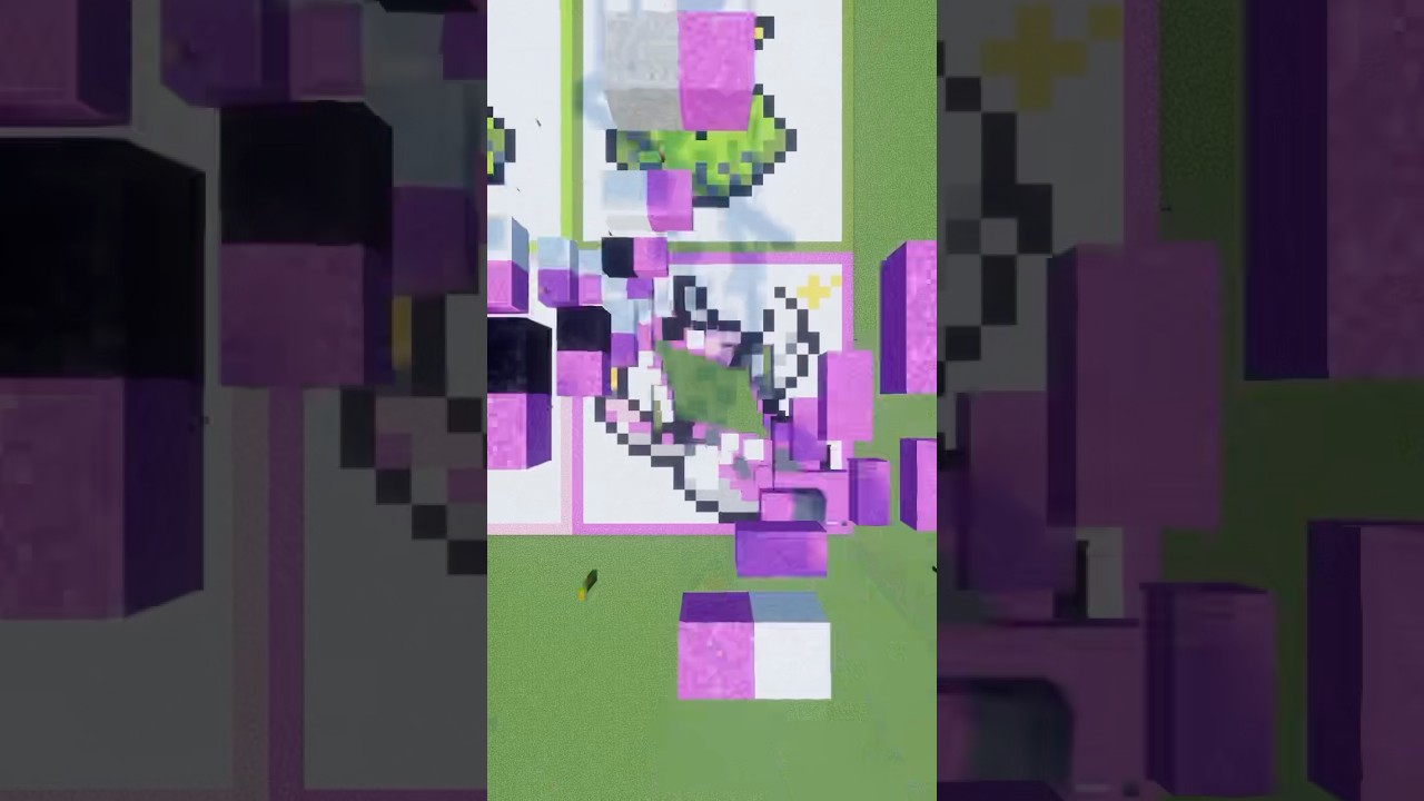 あなたの推しポケモンを作ります！ハクリュー（色違い）（作成希望はコメント欄へ）#minecraft #ポケモン #Shorts