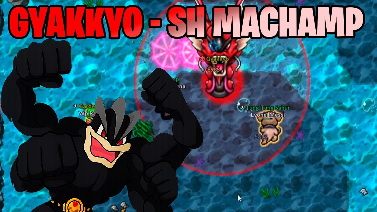 TERROR GYAKKYO UTILIZANDO SHINY MACHAMP - NIVEL NIGHTMARE