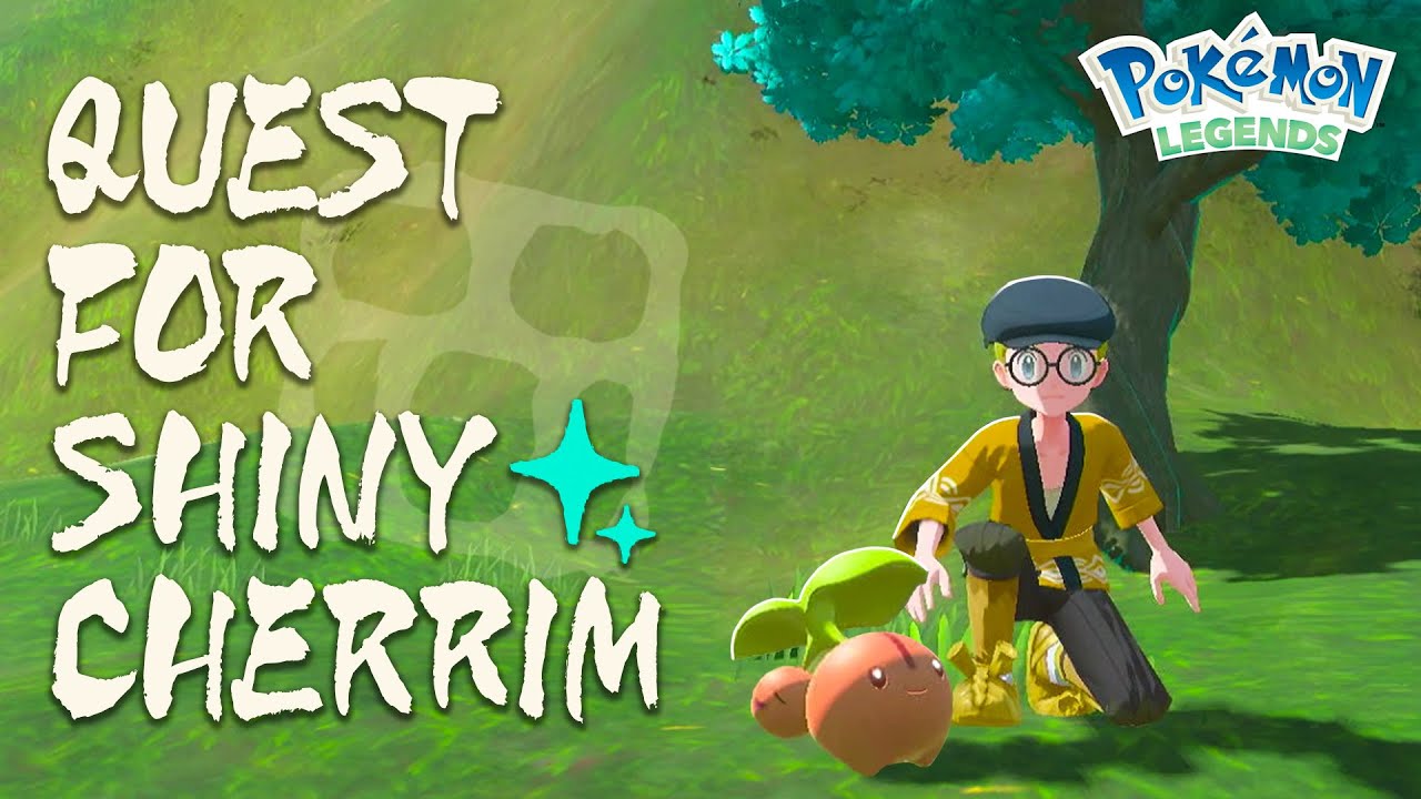 Quest for Shiny Cherrim in Pokémon Legends Arceus!