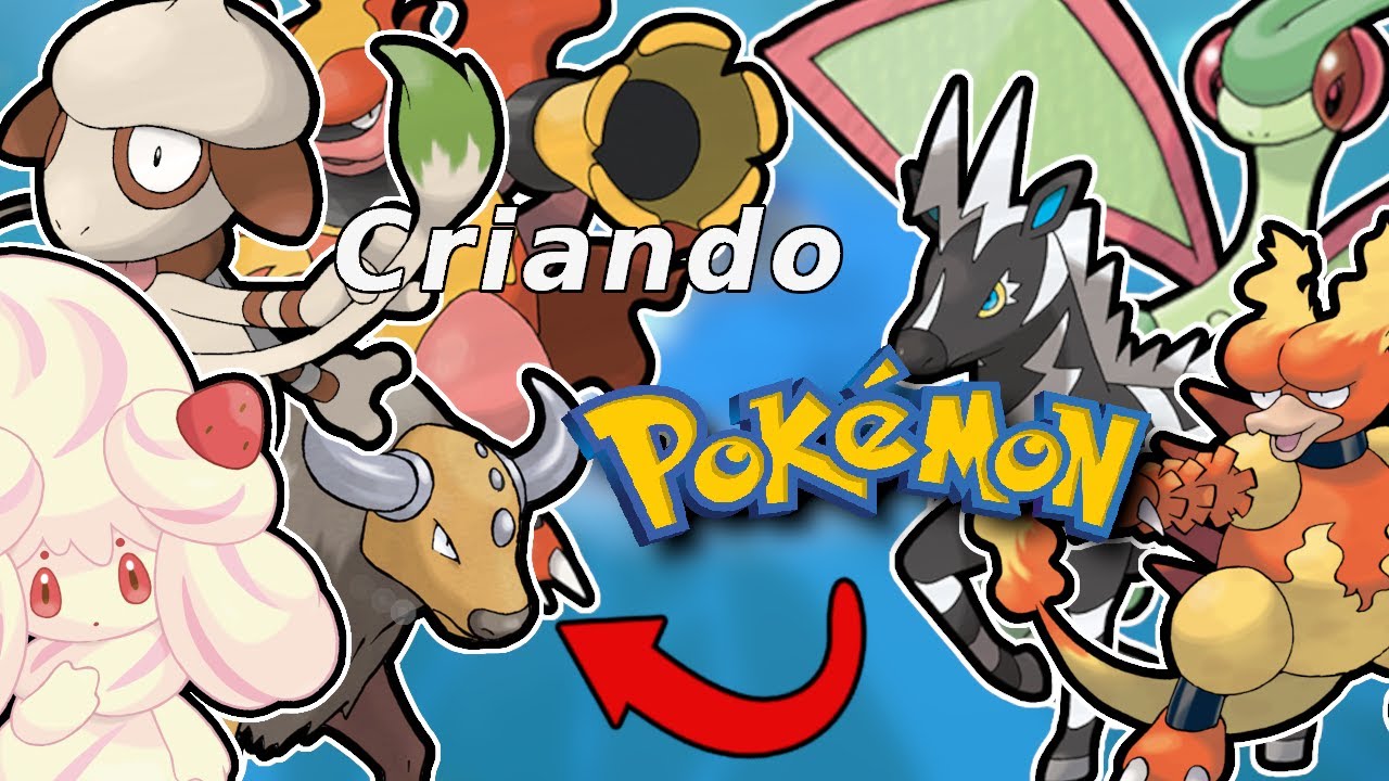 Criando Pokémon! Magmar, Magmortar, Tauros, Zebstrika, Smeargle, Alcremie y Flygon!