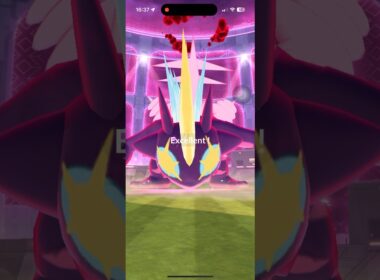 キョダイマックス ストリンダー エクセレントスロー #shorts #ポケモンgo #pokemongo