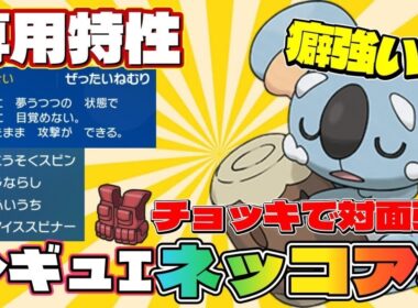 【ネッコアラ育成論】レギュI環境でまさかのネッコアラを輝かせたい件について【#ポケモンsv 】【#碧の仮面 】【#藍の円盤 】