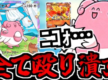【ポケポケ】拳１つで全てを破壊する「ハピナス」お前がナンバー１だ【ホウオウの相方】