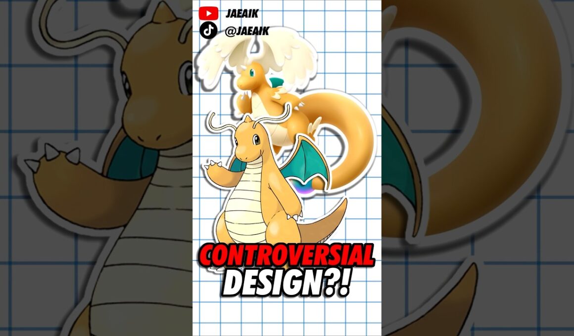 Mega Dragonite's Design is Controversial? #jaeaik #pokemon #megaevolution #dragonite #megadragonite