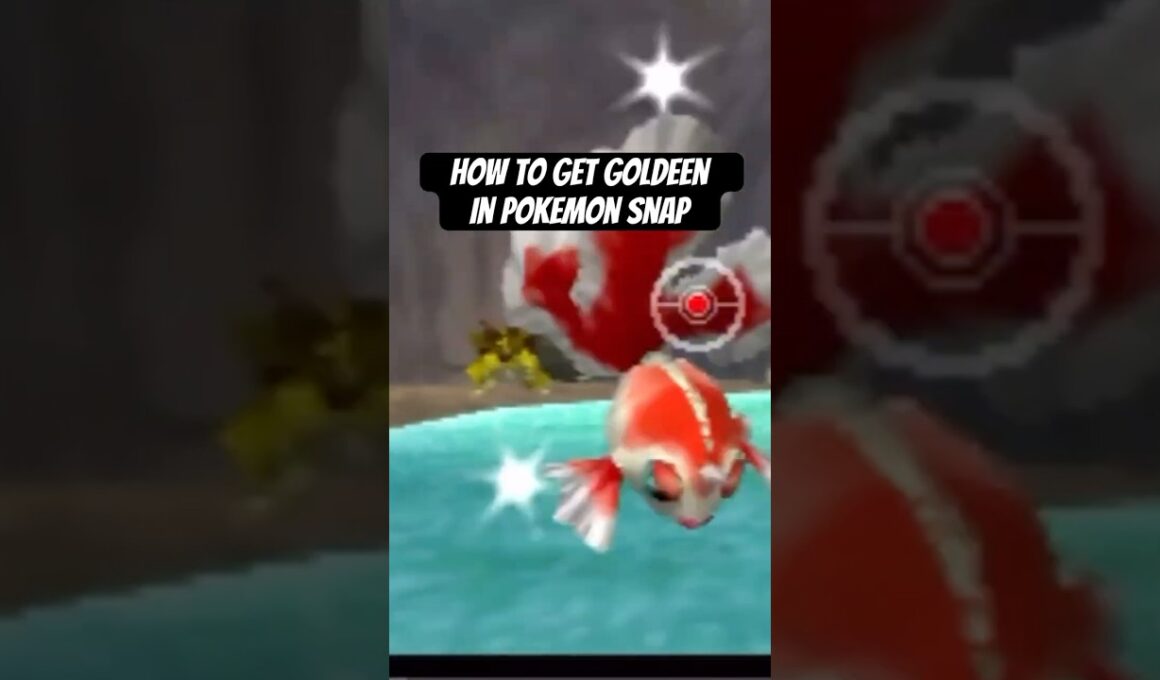 How To Get Goldeen In Pokemon Snap #nintendo #n64 #pokemon #pokemonsnap #gaming #retrogaming
