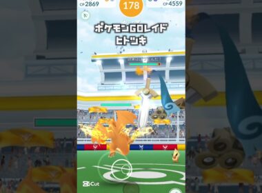 【ポケモンGO/レイド】ヒトツキ#pokémon #pokemon #pokémongo #ポケモン #ポケモンgo #ダイマックス #レイド #シャドーポケモン