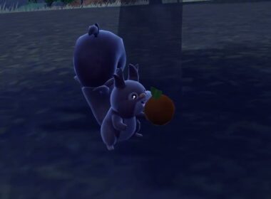 【ポケモンSV】食べ続けるホシガリス