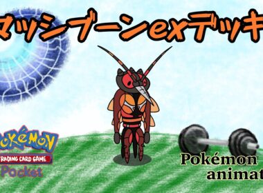 【ポケモンアニメーション】マッシブーンexデッキ