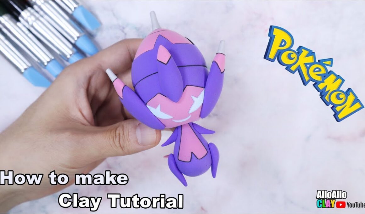 DIY / How to make┃Pokemon (Poipole)┃Game┃Clay Tutorial