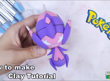 DIY / How to make┃Pokemon (Poipole)┃Game┃Clay Tutorial