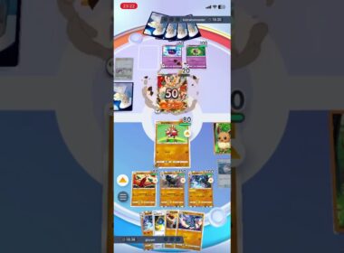 まずは壁を突破していく！エビワラーの強化されたジャブでジジーロンを粉砕！！ #shorts #ポケモン #ポケポケ #pokemon