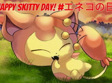 Happy #SkittyDay #エネコの日! PokéPapi Learns How To Draw Pokemon