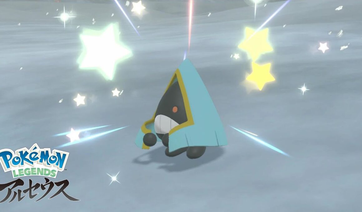 【自然遭遇】で色違いユキワラシを出していく者！！逃げるポケモン捕獲！！アイスみたいで綺麗！！【大大大発生】【色厳選】【ポケモンレジェンズ】【Pokémon LEGENDSアルセウス】氷　Snorunt