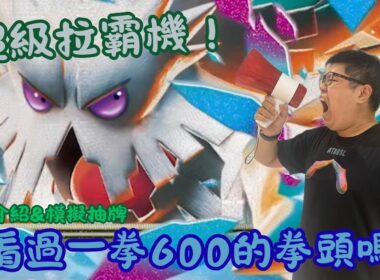 超級拉霸機！你看過一拳600的拳頭嗎！【超級暴雪王】 牌組介紹與模擬抽牌  PTCG繁中版標準賽制(G on)牌型