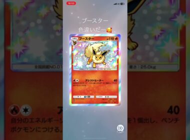 ブースター色違いだー #にしやん #ゲーム実況 #切り抜き #ポケモン #ポケモンカード#ポケモンカード開封 #カードゲーム #カード開封