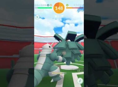 【縦画面スマホ向け】なめ太郎の今日のレイド「クヌギダマ」ゲットだぜ。【ポケモンgo】